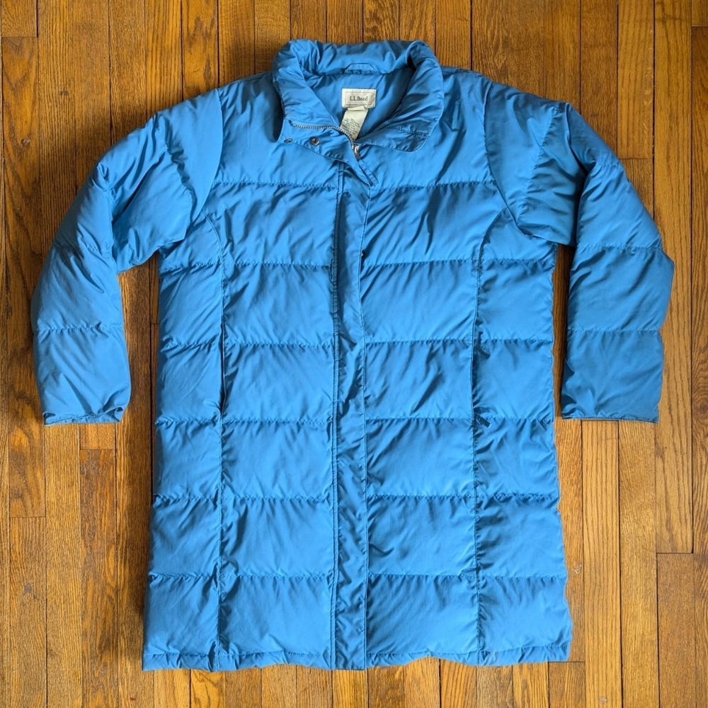 L.L.Bean Goose Down Puffer Long Jacket 3/4 Length
